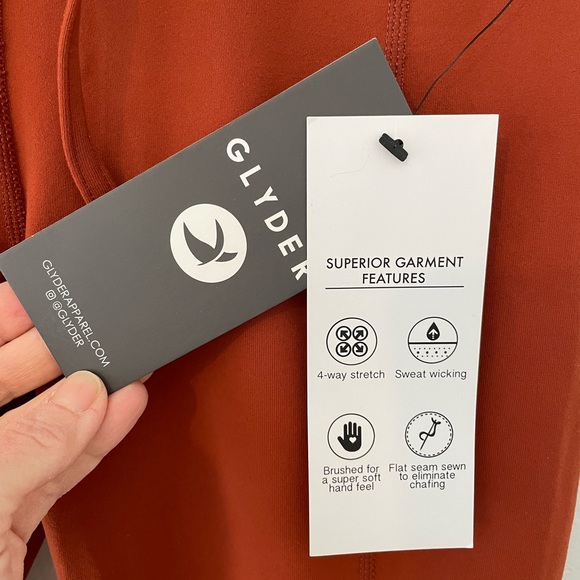 Glyder Vagabon Leggings, Burnt Amber, NWT - Picture 4 of 4